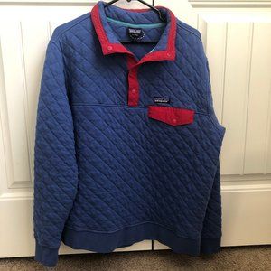 Royal Blue Patagonia Organic Cotton Pullover